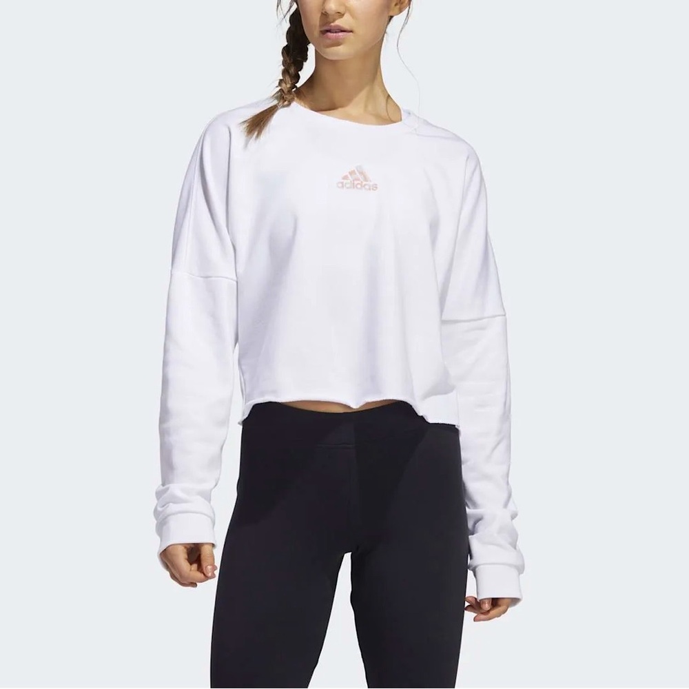 Adidas Tie-Dye Graphic Crewneck Sweatshirt